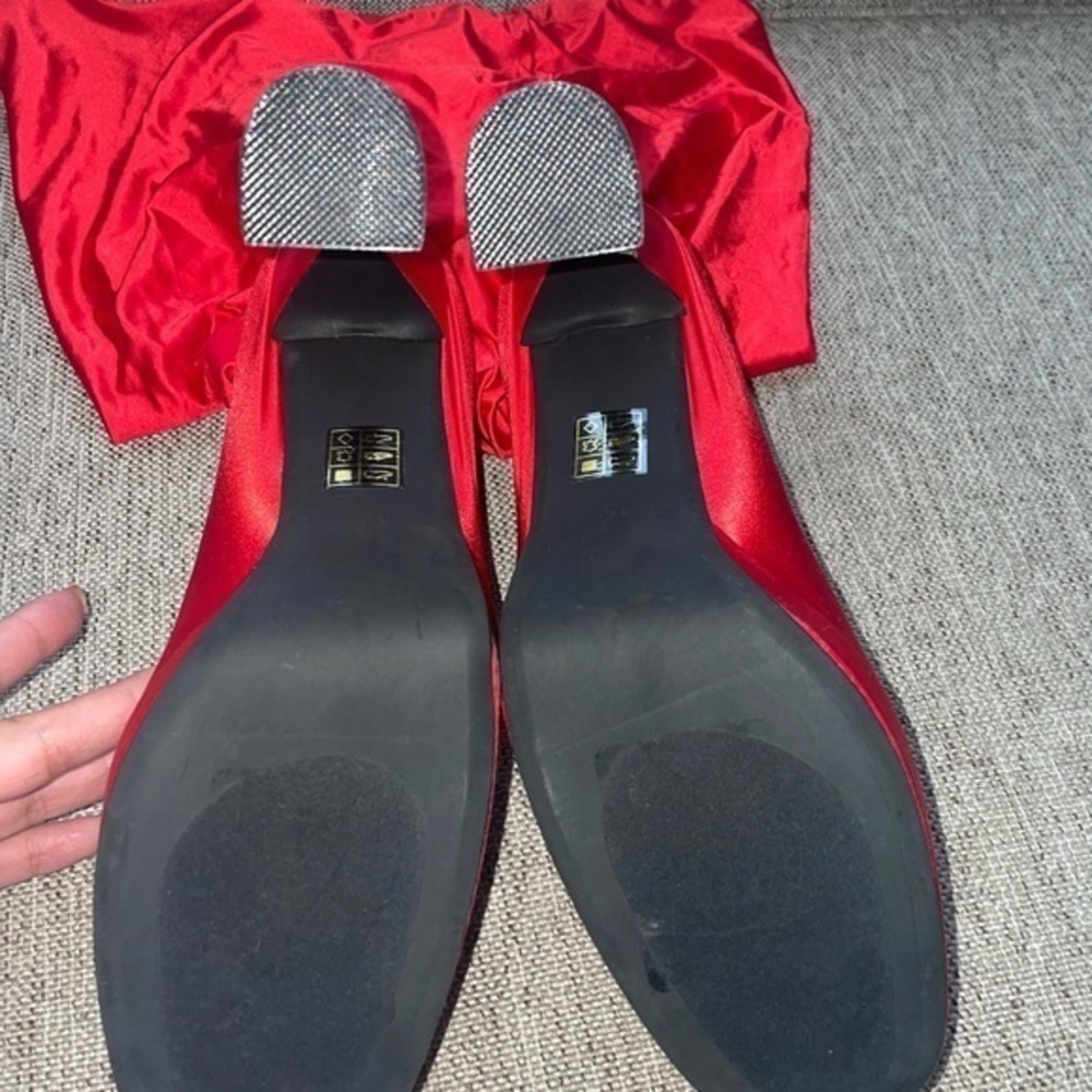 New Jeffrey Campbell Pantalones Platform Boots Size 10 - Picture 4 of 12